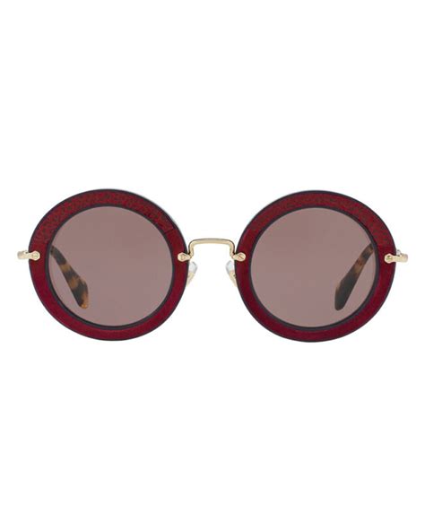 Miu Miu MU08RS U6A6X1 49 Prescription Sunglasses 